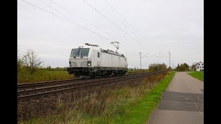 Siemens Vectron 193 4347 Solo in Babenhausen Hessen [upl. by Narret]