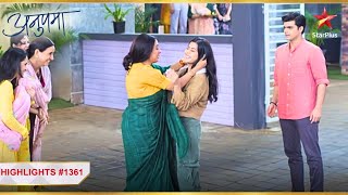 Anupama aur Meenakshi ka मिलन  Ep1361  Highlights  Anupama  MonSun  10PM [upl. by Retsehc]