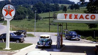 1940s America  Classic Cars People and Cities in COLOR [upl. by Innor]