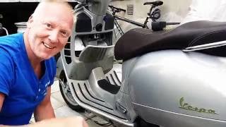 How to removechangeclean the transmission filter on Vespa GTS GT GTV SUPER [upl. by Reiser933]