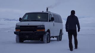 Winter Van Life in Idaho  Beyond Spectacular [upl. by Terri811]