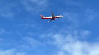 Jetstar Airbus A321NEO Takeoff From Adelaide [upl. by Zoba688]