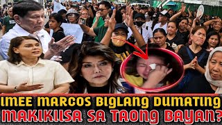 IMEE MARCOS BIGLANG DUMATING SA VETERANS MEMORIAL CENTERMAKIKIISA SA TAONG BAYÃN [upl. by Hitt269]