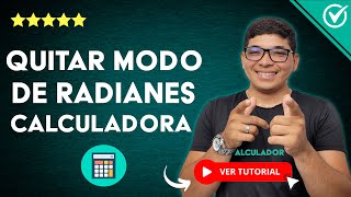 Cómo QUITAR el MODO RADIANES de la CALCULADORA  ✔️ Método para Casio ✔️ [upl. by Attlee]