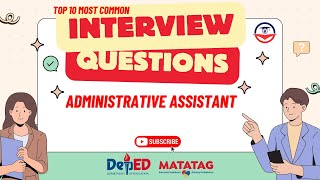 Interview Questions for Administrative Assistant in DepEd [upl. by Cyprian]