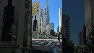 Transamerica Pyramid  San Francisco transamerica sanfranciscotravel americatravel [upl. by Ytram]