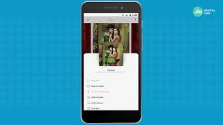 JioCare – How to Set JioTune using JioSaavn App English Reliance Jio [upl. by Adolf956]