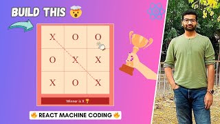 🎮 Build a TicTacToe Game in React JS  Frontend Machine Coding  Beginner Friendly Tutorial 🚀 [upl. by Formenti205]
