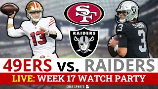 49ers vs Raiders LIVE Streaming Scoreboard Free PlayByPlay Highlights Stats News NFL Week 17 [upl. by Llehsor]