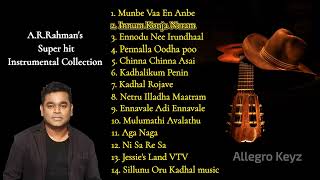 AR RAHMAN TAMIL INSTRUMENTAL MUSIC  TOP TAMIL INSTRUMENTAL MUSIC  Relaxing Music Tamil  Calming [upl. by Dante]