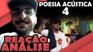 Poesia Acustica 4  Bob Mv Bill Froid Djonga Azzy E Delacruz Reação Análise  Falatuzetrê [upl. by Holihs]