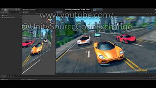 Car Racing Multiplayer AI Bots  Hire Game Developers  Reskin Project  Free Unity Source Code [upl. by Ybba]