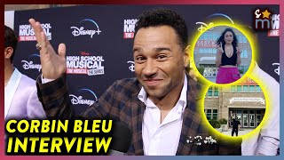 Corbin Bleu Reacts to Zac Efron amp Vanessa Hudgens Visiting High School Musical School  Reunion [upl. by Hagood]