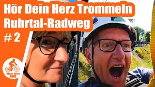 RuhrtalRadweg Adrenalin pur auf Etappe 2  über Meschede nach Blüggelscheidt [upl. by Adnalahs936]