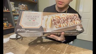 Costco Gelato Cake Unboxing [upl. by Tessi921]