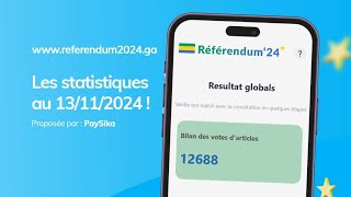 Sondage PaySika du Referendum 2024 avec Stezen BisselouNzengue [upl. by Held]