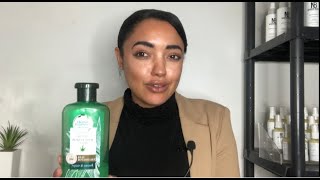 HERBAL ESSENCES BIO RENEW POTENT ALOE SHAMPOO REVIEW [upl. by Verbenia]