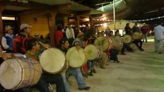 FIESTA SANTA CECILIA ASUNCION CACALOTEPEC MIXE BAILE LOS ENMASCARADOS [upl. by Llireva968]