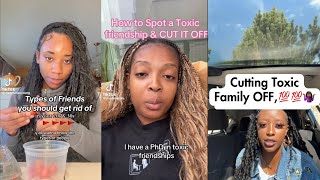 How To Cut Off Toxic People  Signs To Look For‼️ Advice On Toxic Friends 🚮 Let Go of Narcissist🥴 [upl. by Conal]