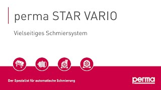 perma STAR VARIO  Vielseitiges Schmiersystem [upl. by Orel758]