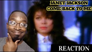 Janet Jackson Come Back To Me  Official Music Video 📹 REACTION [upl. by Odrawde460]