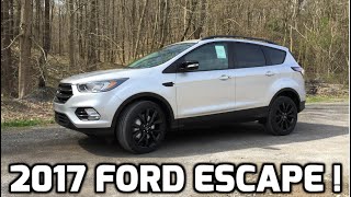 2017 Ford Escape Review and Test Drive  Best SUV in its class [upl. by Onek]