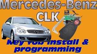 Key Fob Programming For 20032009 MercedesBenz CLK [upl. by Yatnod74]