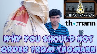 Why You Should Not Import Anything From Thomann To India [upl. by Richer]