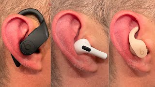 Beats Fit Pro Vs Powerbeats Pro Vs AirPods Pro [upl. by Laeno]