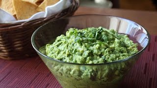 Classic Guacamole Recipe  How to Make Guacamole Like a Guacamaster [upl. by Ennej]