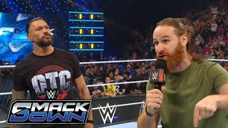 Sami Zayn joins Roman Reigns in SmackDown😍 WWE SmackDown Highlights Today Monday Night Raw Today [upl. by Eerihs825]