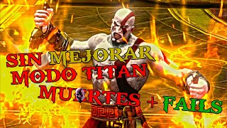 God of War Ascension  NO UPGRADE  Muert3s y fails [upl. by Eunice]