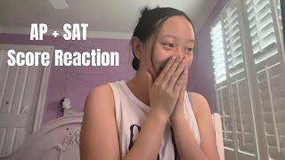 AP  SAT Score Reaction Junior Year [upl. by Anilrats188]