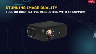 Egate i9 Pro Max Projector  6900lm LED FHD 1080p 4K WiFi amp Bluetooth Overview [upl. by Snook62]