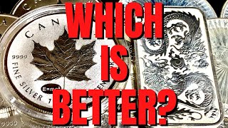 Better SILVER and GOLD Royal Canadian Mint vs Perth Mint [upl. by Orest121]