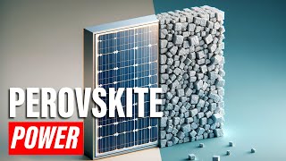 Perovskite Solar Cells The Next Big Thing 🌞🔋  Revolutionizing Solar Power Efficiency [upl. by Driskill]