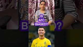 Is AFC Biased football cr7 ronaldo trending shorts alnassr trendingshorts messi sports [upl. by Bully]