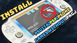 How to Install any game on Psvita not available on Pkgj [upl. by Asirram]