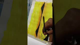 Babool ka painting drawing ☺😊😍𝕒𝕣𝕥artandcraft shortvideo 𝕡𝕒𝕚𝕟𝕥𝕚𝕟𝕘 😍☺😊🥰😍 [upl. by Notnad]