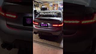 bmw m340i m340 b58 exhaust install 1of1 1of1autoworks valves [upl. by Ive225]