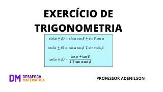 ESPM questão de trigonometria [upl. by Ute486]