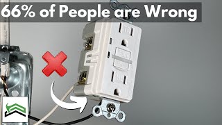 Does a GFCI Outlet Still Provide Protection Without A Ground Wire [upl. by Ragse]