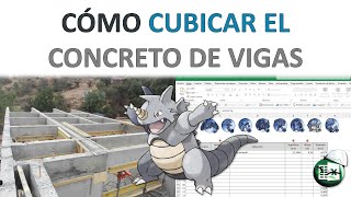 🚧CUBICAR CONCRETO VIGAS Planilla versión 20🌐📈 [upl. by Dublin843]