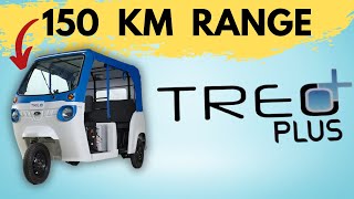 Mahindra Treo Plus Full Details  Range and Price  Electric Rickshaw New Model 2024  EV Nation [upl. by Ralleigh]