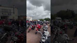 Kirkcaldy ice rink motorbike eventducati noisysounds motorcycle [upl. by Nesral771]