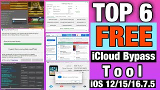 TOP 6 FREE iCloud Bypass Tools iOS 12 to iOS 1675 [upl. by George182]