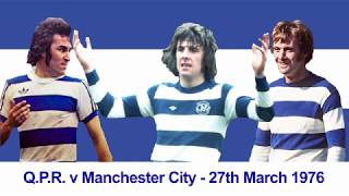 QPR v Man City  197576 [upl. by Glaudia]