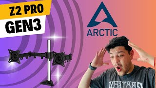 ¿15 kg en un soporte de monitores Arctic Z2 Pro Gen 3 [upl. by Owain698]