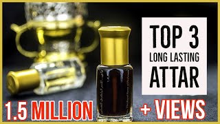 Top 3 long lasting attar  Attar detail Discussion and review in urduhindi subtitle Learn Perfumes [upl. by Vincent]