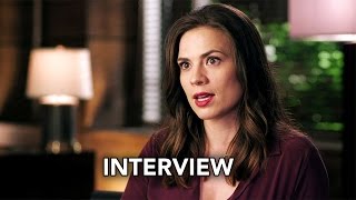 Conviction ABC Hayley Atwell Interview HD [upl. by Lrub967]